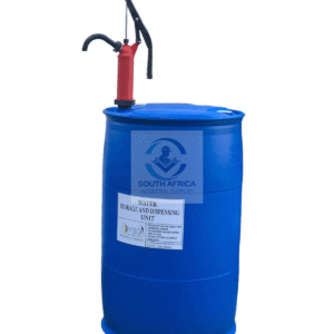 210 L Water Tank With Hand Pump | Compact Drinking Water Solution